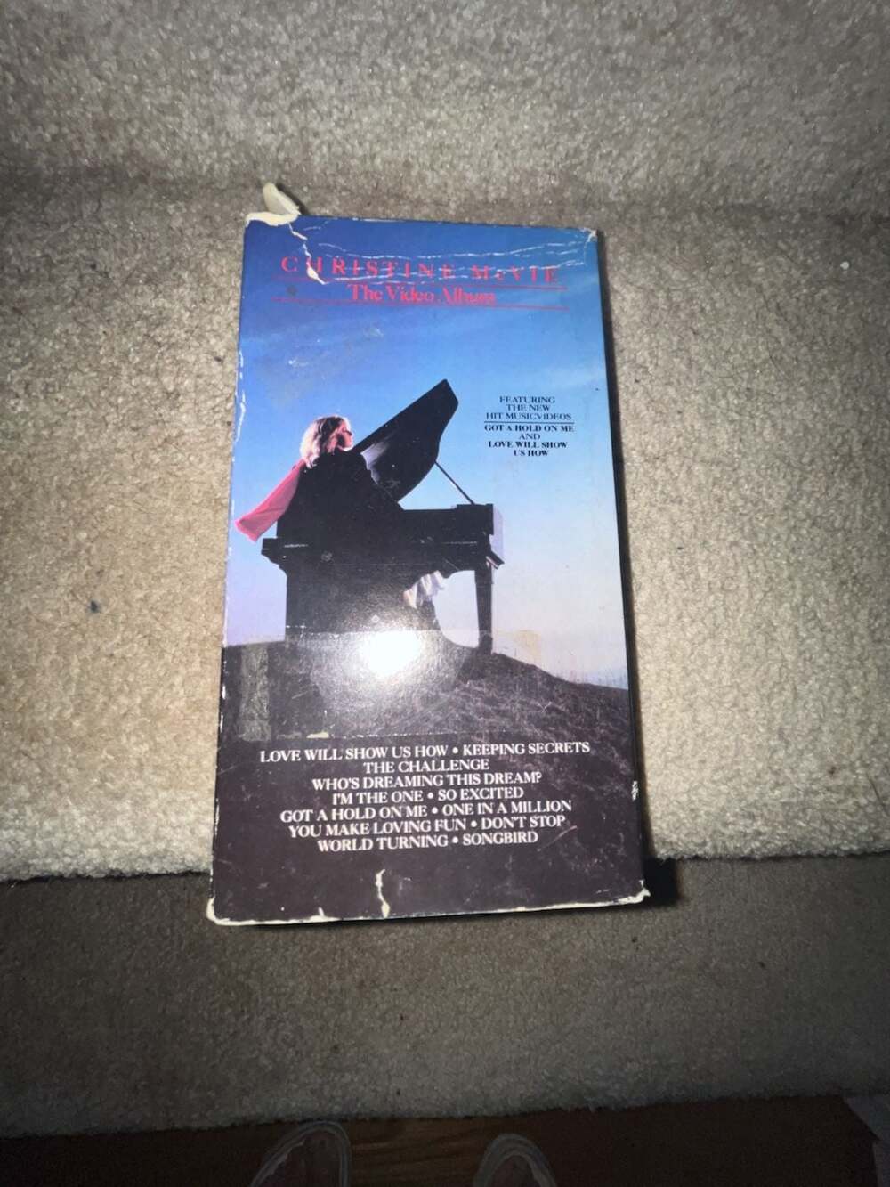 Christine McVie : The Video Album (VHS, 1984) Music Very Rare Vestron- Brand New